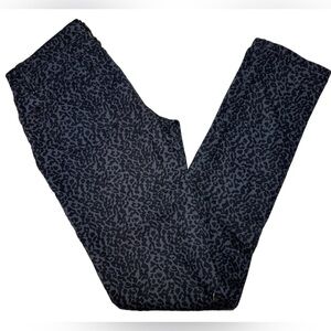 Max azria super low rise jeans animal print black gray Miley Cyrus Y2k denim 28